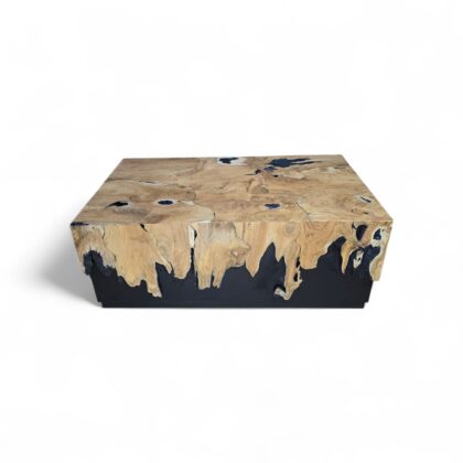 coffee table black wood